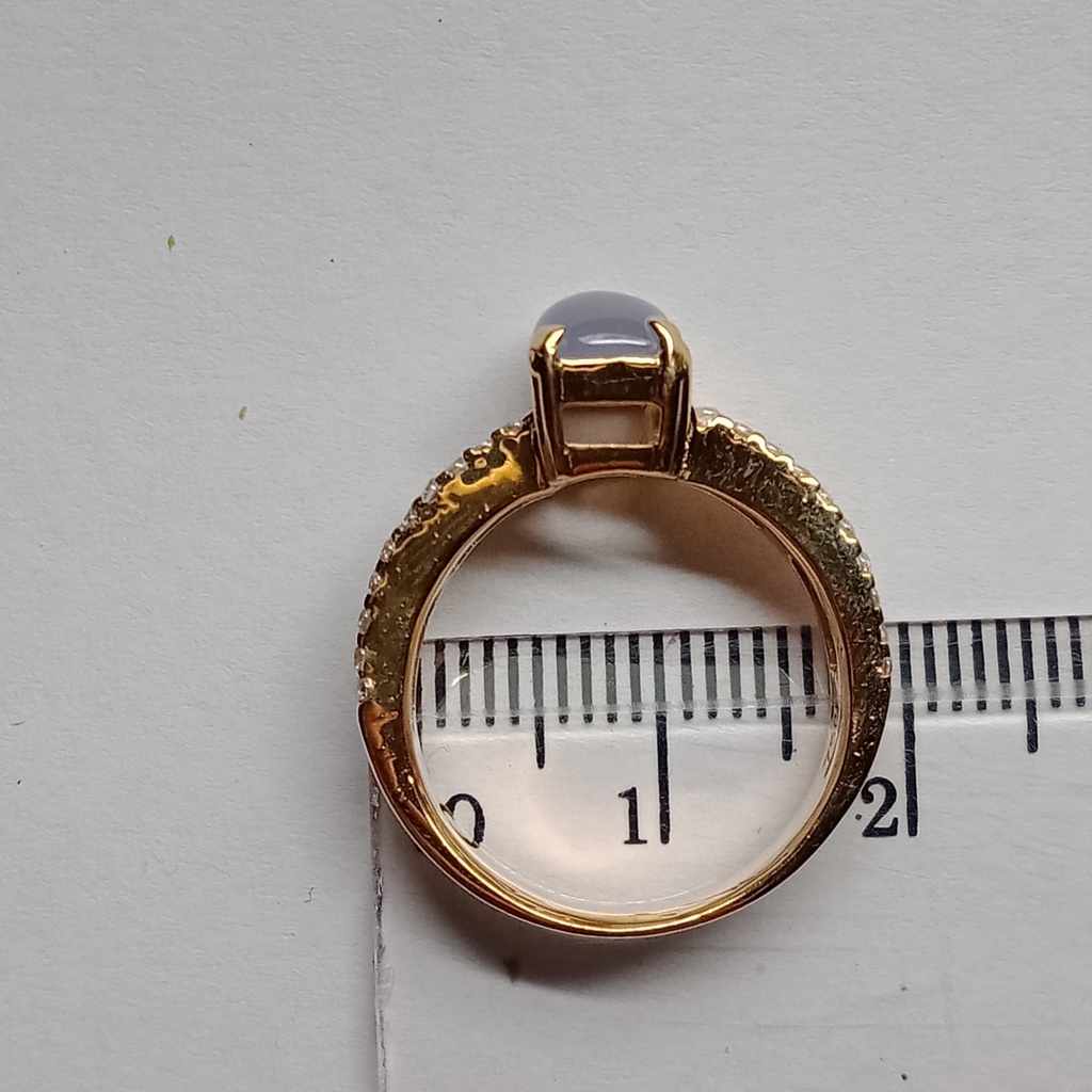 Cincin emas 17k - 5.55 gr kadar 750 - 4196