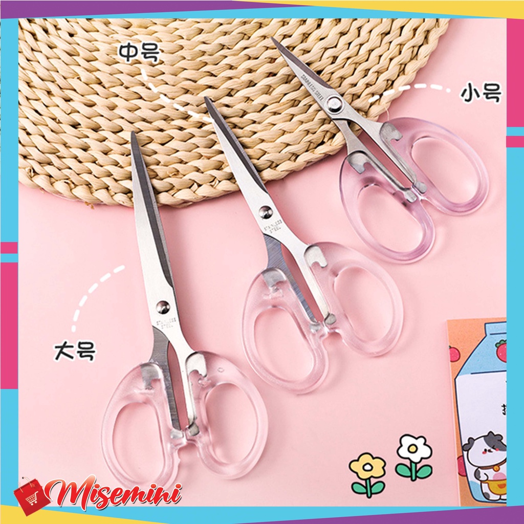 

Gunting Kertas Transparan Pemotong Kertas Scrapbooking Cutter Perlengkapan Kantor Sekolah 982