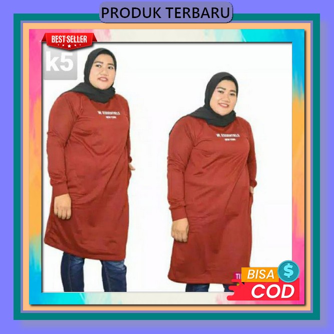 Baju Wanita Termurah Tunik Kotak Kecil Wanita Polos Import Bahan Katun Adem Tunik Wanita / Kemeja Na