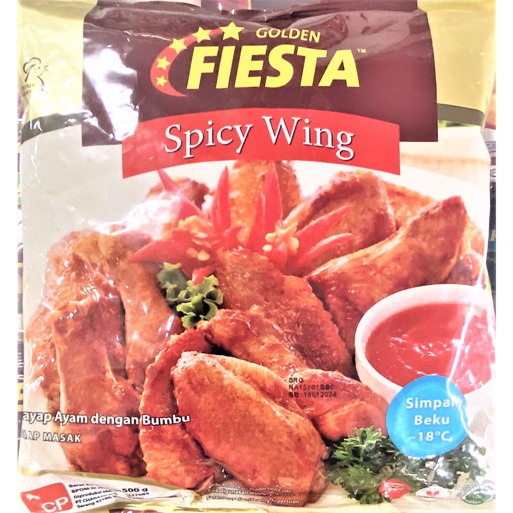 

Golden Fiesta Spicy Wings 500gr