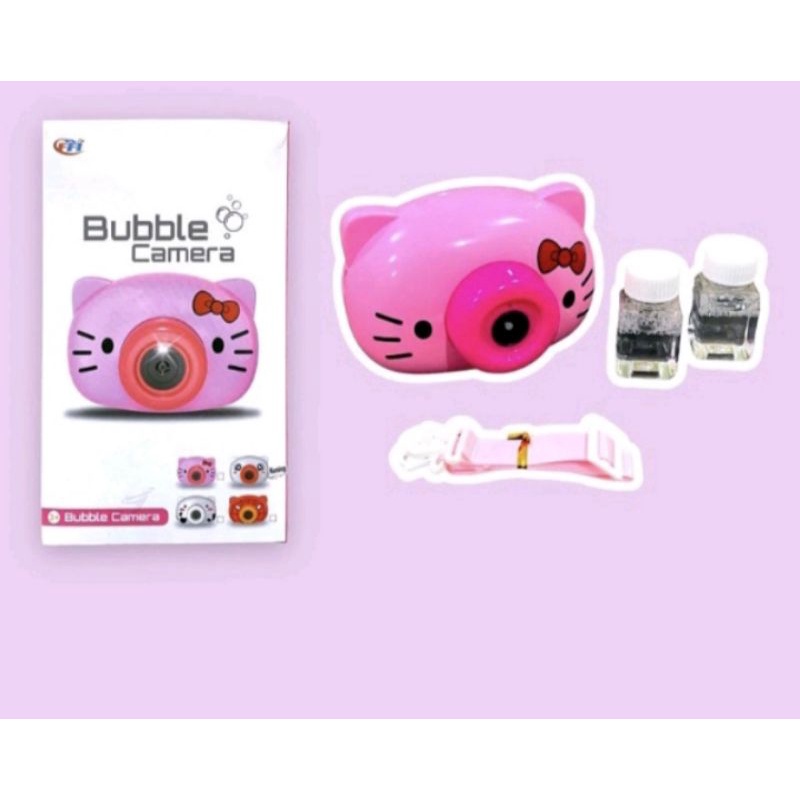 Mainan Anak Perempuan Bubble Kamera / Mainan Kamera Bubble / Mainan Kamera Gelembung / FU 1144