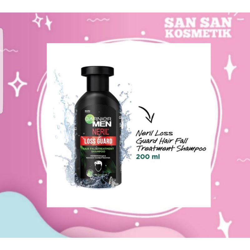 Garnier Men Neril Loss Guard Hair Fall Tratment Shampoo 200ml