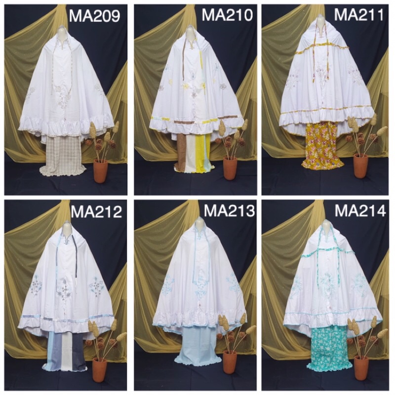 MUKENA ALIEF MUKENA KEKINIAN MUKENA MOTIF  MUKENA JUMBO MUKENA SILKY PREMIUM / MUKENA ALIEF santri s