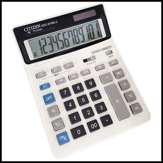 

Original Citizen Calculator Sdc-8780Lii - Kalkulator Sdc 8780 Lii Meja