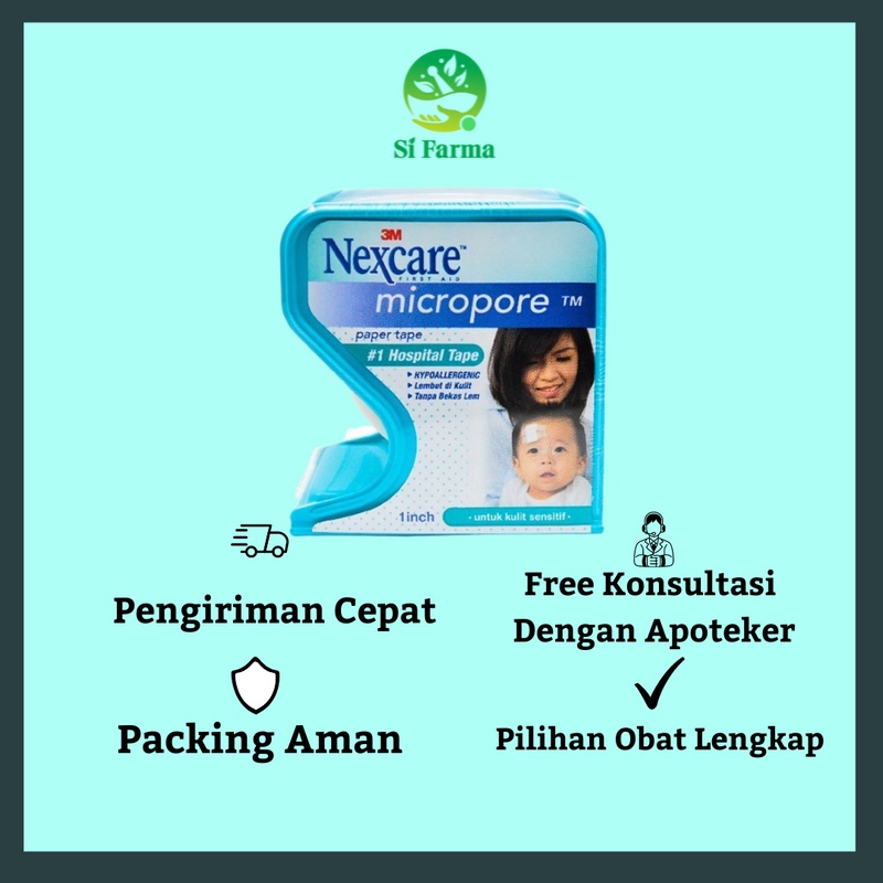 Nexcare Micropore Tape/Plester Perban Luka