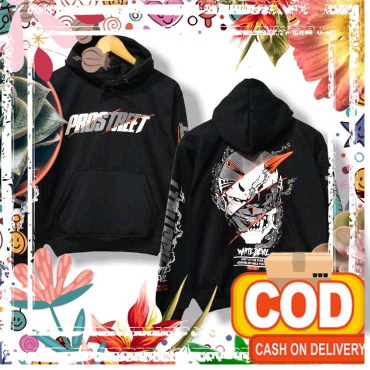 Jaket Sweater Hoodie Anak Distro Tebal 6-12th/Sweater Naga/Prostreet Anak / motif kembang