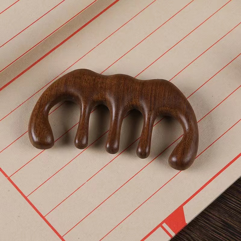 Sisir Pijat Cendana Sisir Pijat Kepala Pria Wanita Scraping Dredging Meridian Massage Comb