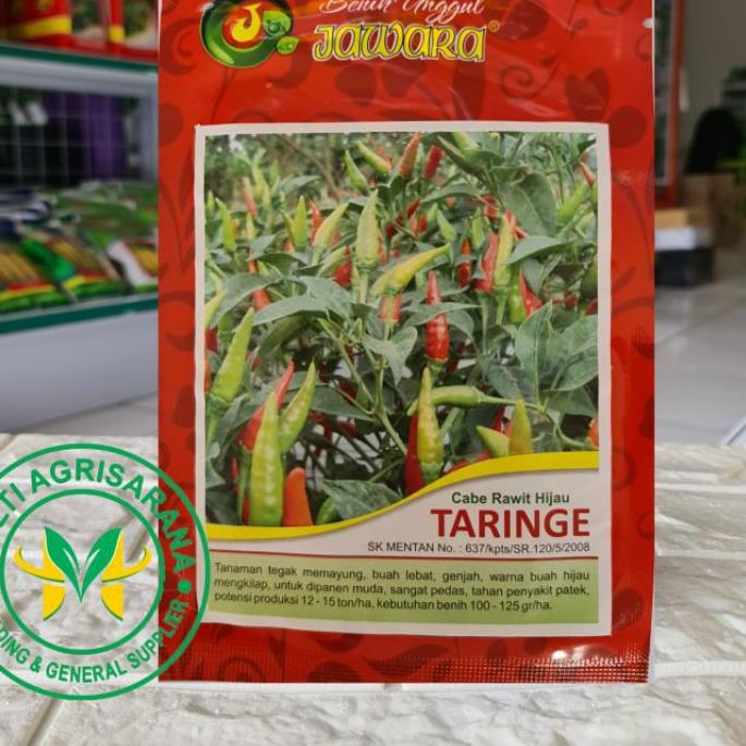 Bisa COD Bibit Benih Cabe Rawit Hijau TARINGE 10gr. grosir