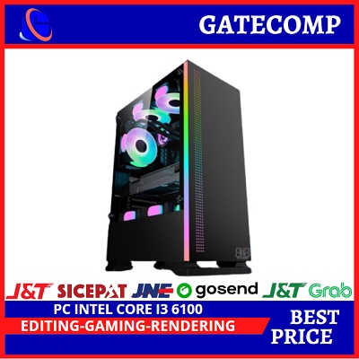 PC Gaming Intel Core  i3 12100F  ( GTX 1660 Super 6GB ) Editing Video &amp; Games