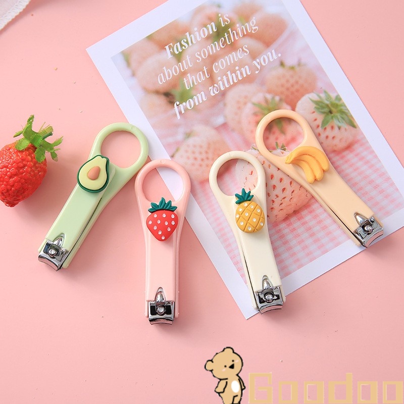 Gunting Kuku DIY / Pemotong Kuku Mini Karakter Lucu / Nail Clipper / Gunting Karakter 3D / Jepit Kuku-Doo