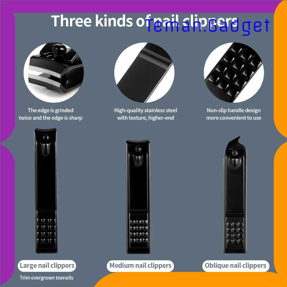 TG - PRW Set Perlengkapan Gunting Kuku Manicure Pedicure Nail Clipper - S0M020