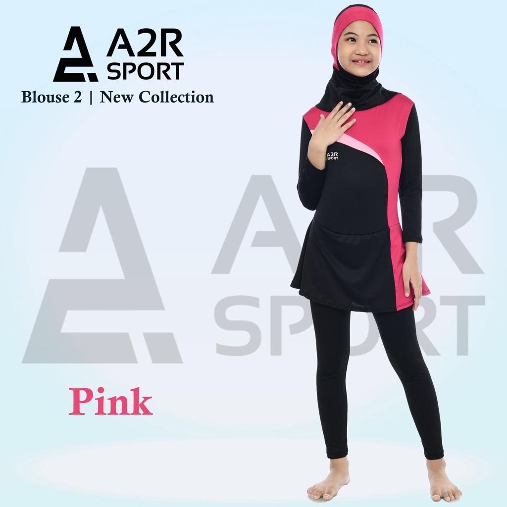 A2R Sport - Blouse SD Baju Renang Anak Perempuan Muslim