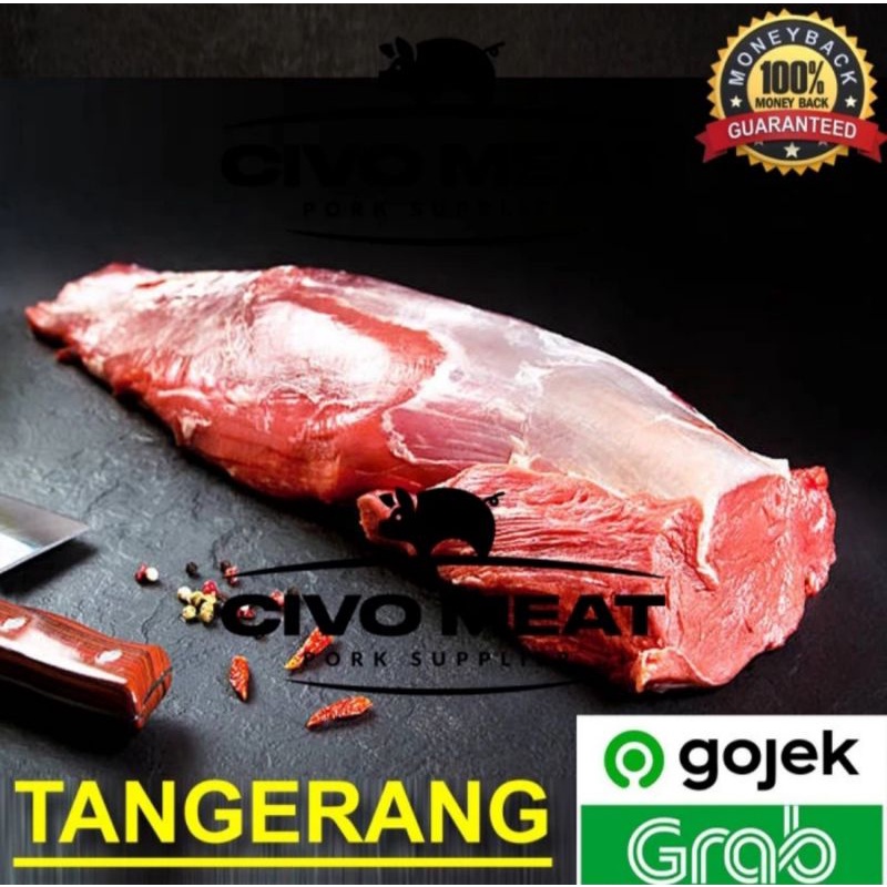 Has Dalam / tenderloin daging babi - 1kg