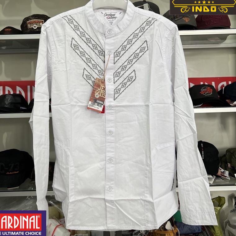 Harga Termurah Baju Koko Cardinal Panjang / Kemeja Koko Cardinal Orinal