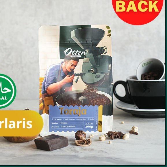 

❄ Otten Coffee Toraja Sapan 200g Kopi Arabica - Biji Kopi ♞