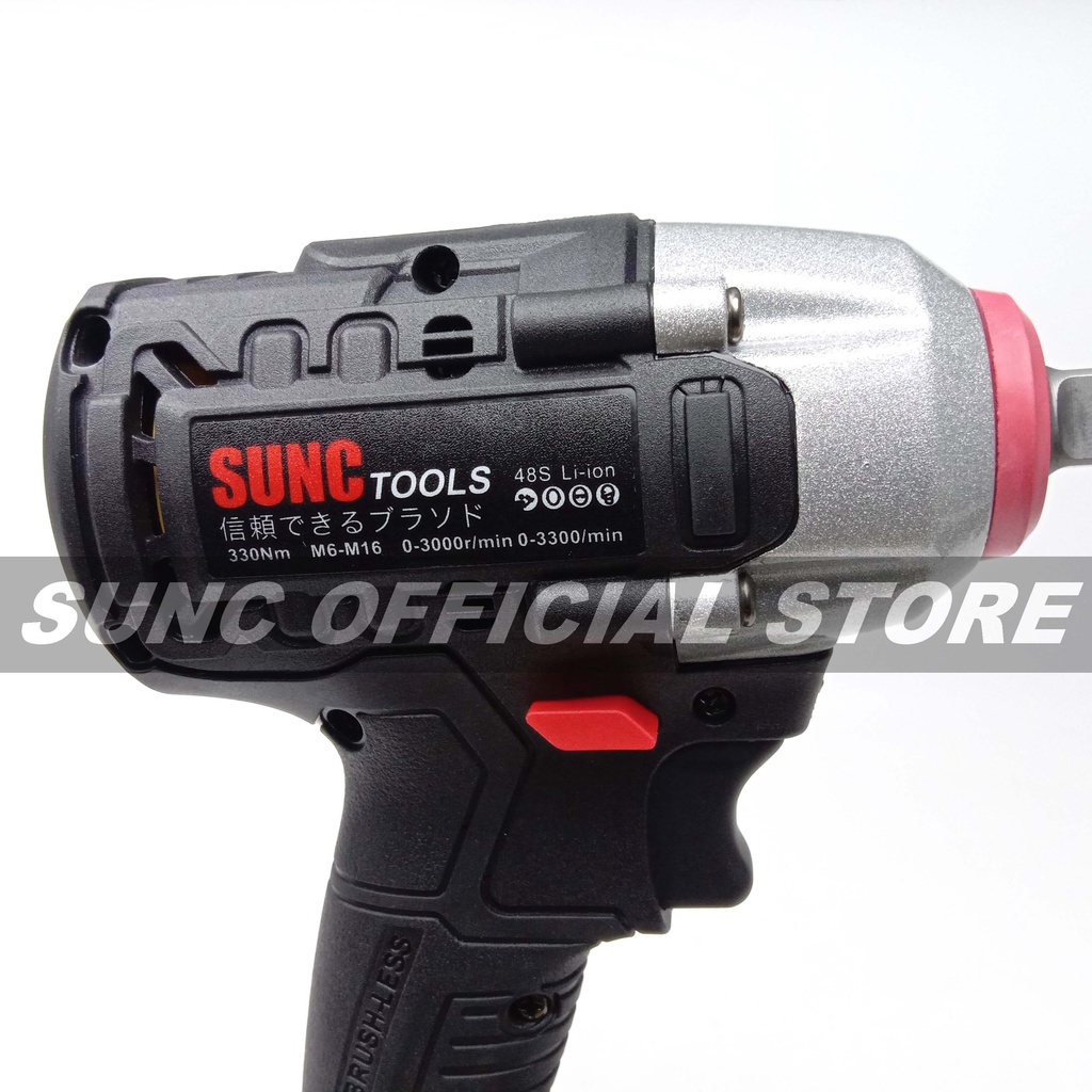 Cordless Impact Wrench Brushless 48S Mesin Impact Baterai 48S by SUNC TOOLS