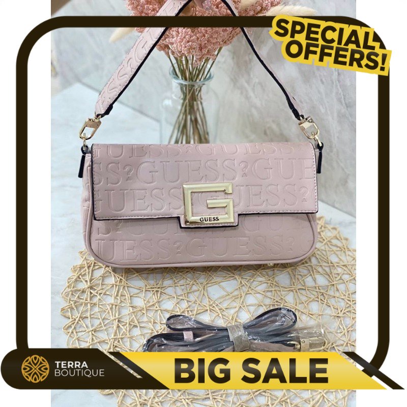 [ 02.02 GREAT SALE ] - TAS BAG WANITA GS GS078 BRIGHTSIDE SHOULDER BAG PREMIUM IMPORT