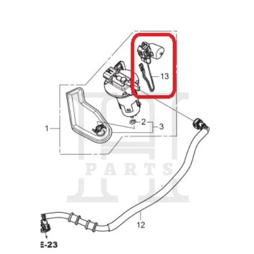 PELAMPUNG BENSIN FUEL UNIT SUPRA GTR K56F 37800-K56-N11 ASLI ORIGINAL AHM HGP HONDA