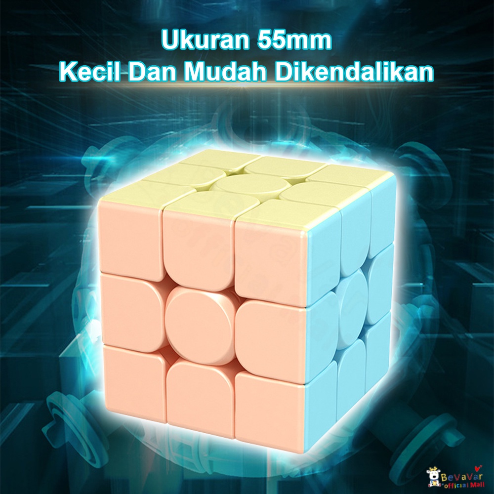 BEVAVAR Rubik 3X3X3 Magic Cube 3X3 Speed Cube 3X3 Puzzle Cube