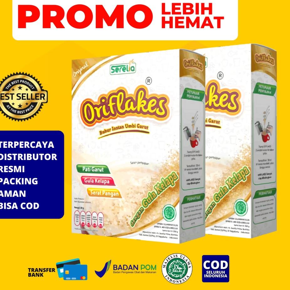 

❁ ORIFLAKES ORIGINAL Sereal Umbi Garut 350gram ✮