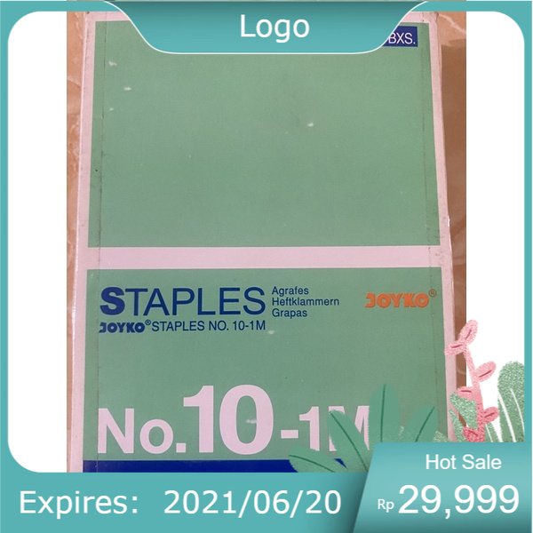 

isi staples / stapler joyko no 10