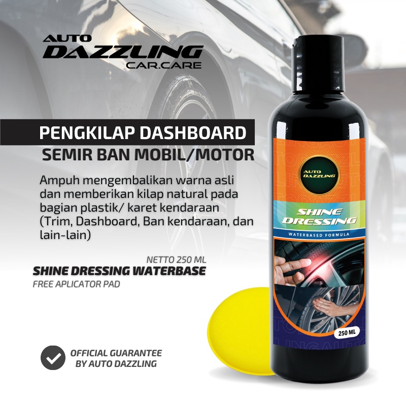 SEMIR BAN MOBIL MOTOR PENGHITAM DASHBOARD BACK TO BLACK MAGIC PENGKILAP DASBOARD SHINE