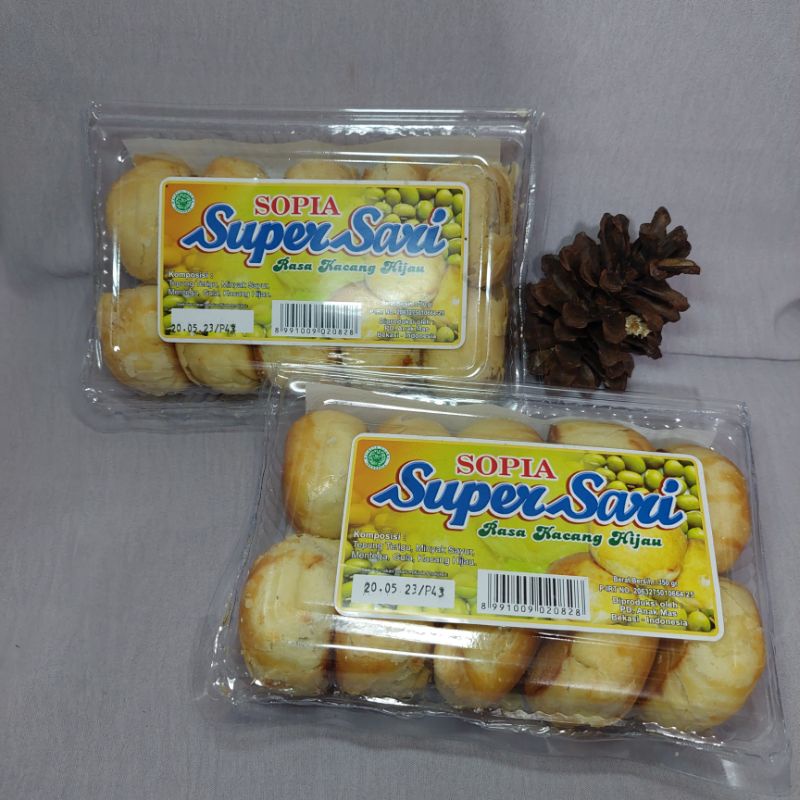 KUE SOPIA KACANG HIJAI ASLI ALMA.SNACK