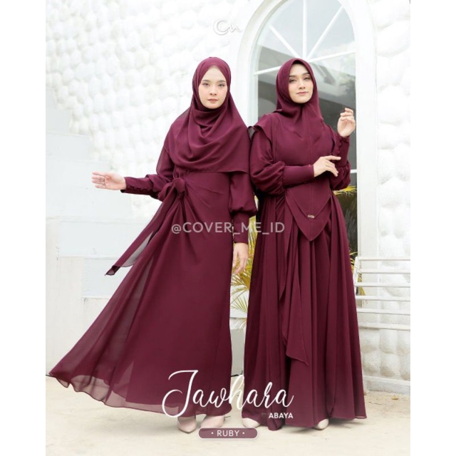 ABAYA Jawhara by @cover_me_id