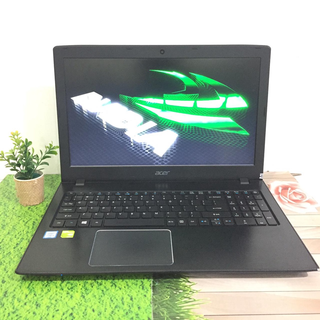 Laptop Acer Aspire E5-575G Core i7 gen 7 RAM 8GB SSD 256GB Nvidia 940MX 2GB Mulus Siap Pakai