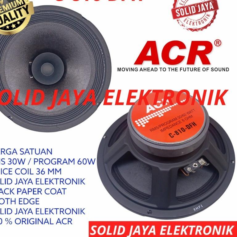 ❂ SPEAKER ACR 8 INC C-810-DFH FULL RANGE C 810 DFH FULLRANGE C-810 C810 8" FULRANGE VOKAL VOCAL 8INC