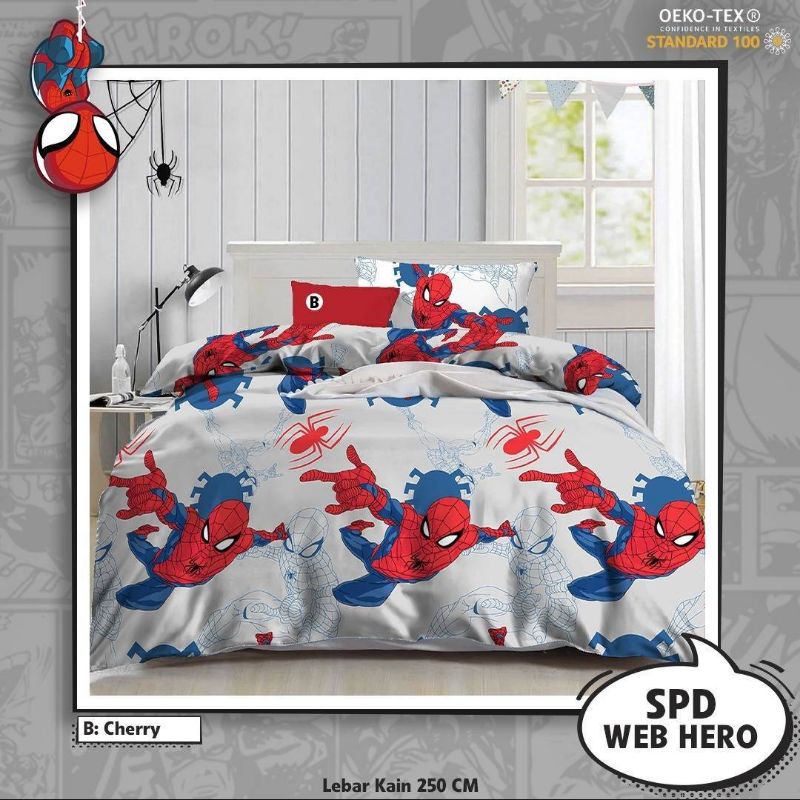 Sprei Katun Motif Anak Karakter Batman