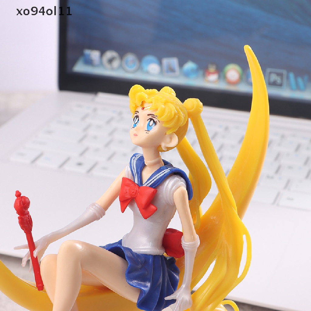 Xo Anime Sailor Moon PVC Boneka Mainan Anak Dekorasi Action Model Ornamen Mobil OL