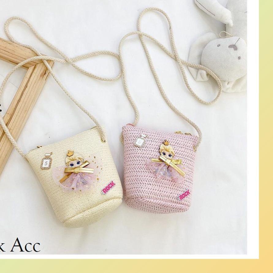 ✨Mall✨ Tas anak bahu selempang lucu Elsa Frozen Anna FT23 grosir