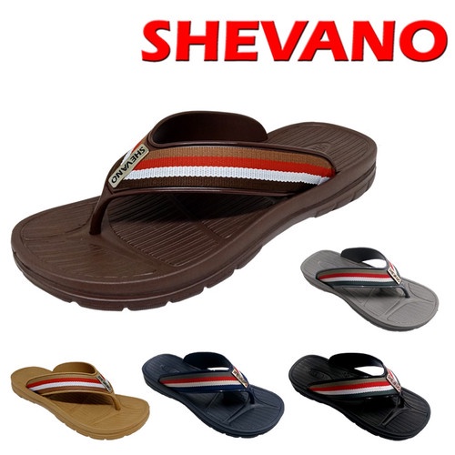 (COD) Sandal Jepit Shevano Pria - Sandal Flip Flop Karet Cowok