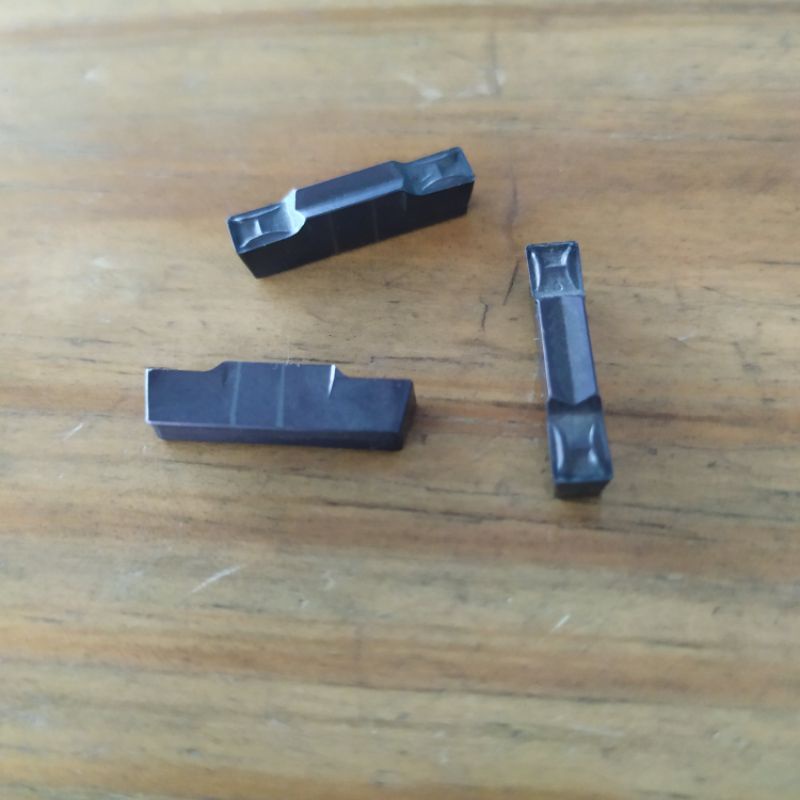 Insert potong 4mm gmm400 cutting bubut 4 mm mata pisau potong carbaide bubut