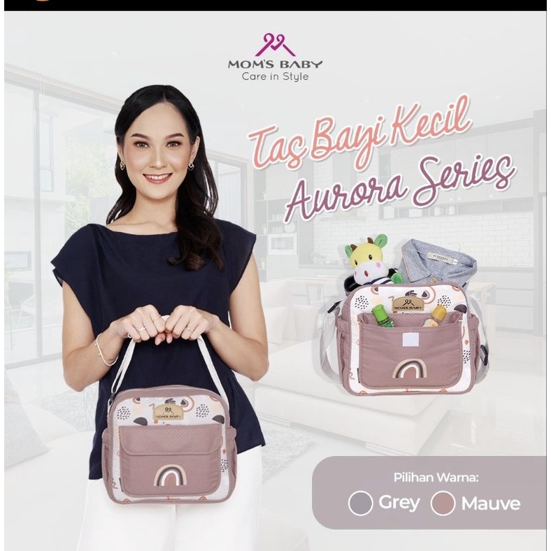 Mom's Baby Tas Bayi Kecil Saku Aurora Series - MBT 3055