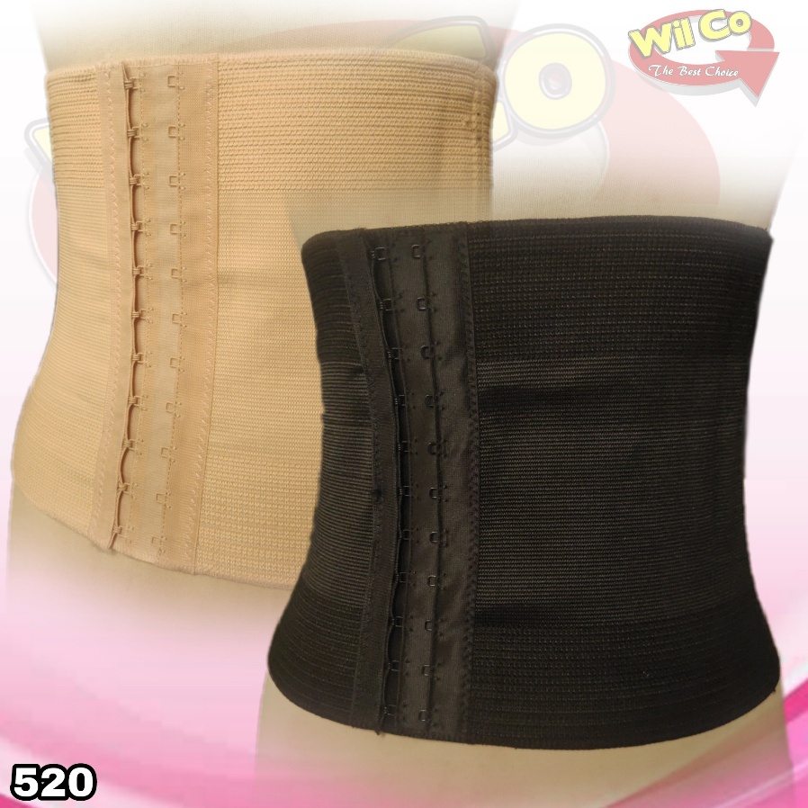 K520 -  SHAPEWEAR KORSET STAGEN ADA 3 MODEL PENGAIT PEREKAT DAN TULANG KAIT TOKO KEANULOVA