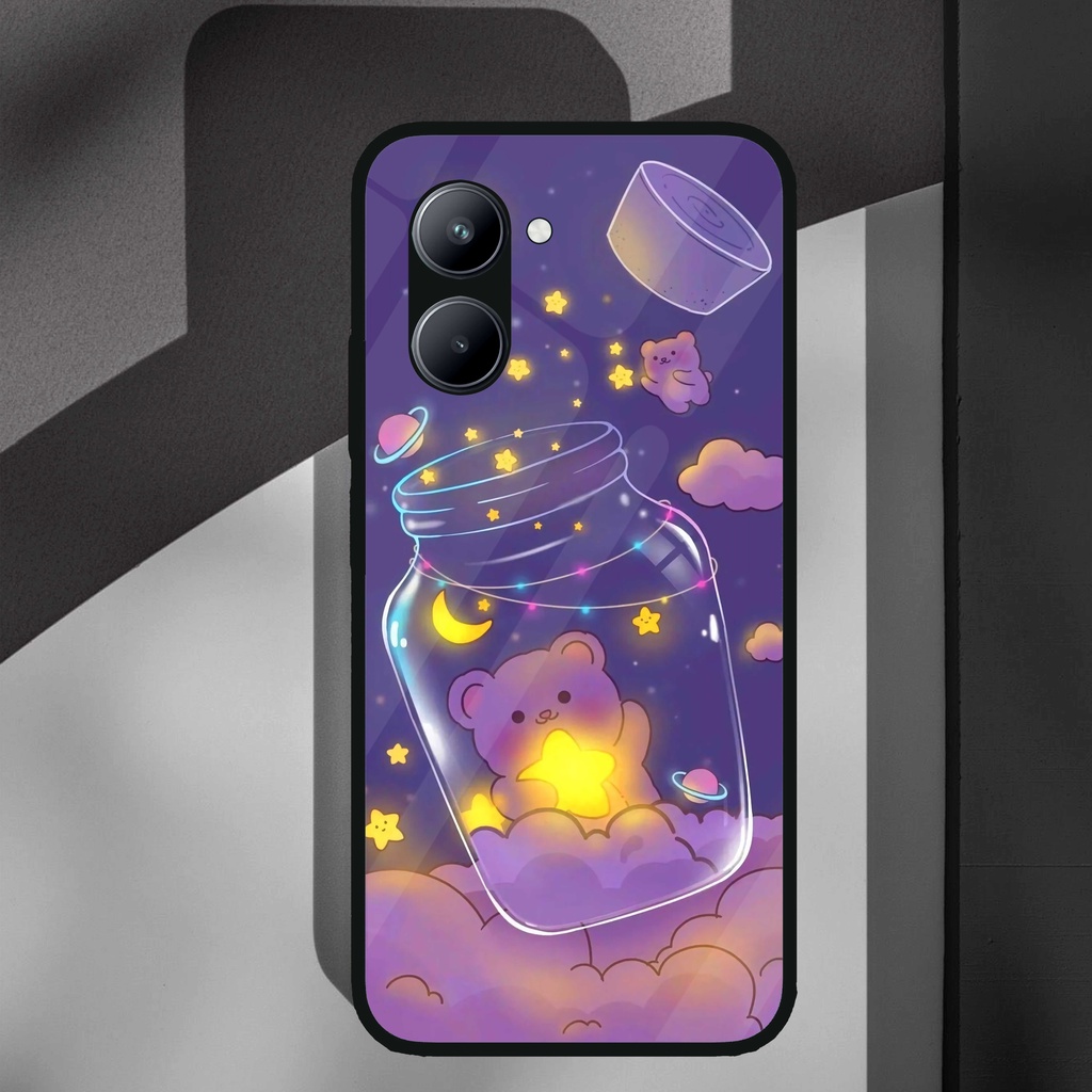 (MT21) Case Kilau Realme C33 | Casing Hp Realme | Pelindung Smartphone Seven Case