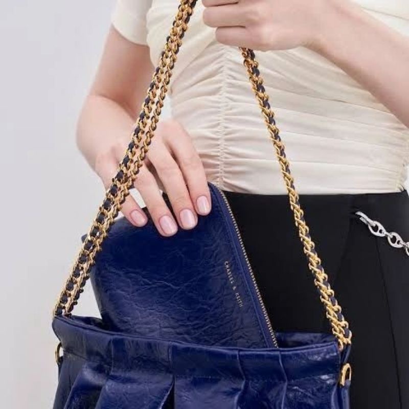 12.12 SALE | CK Duo Double Chain Hobo Bag