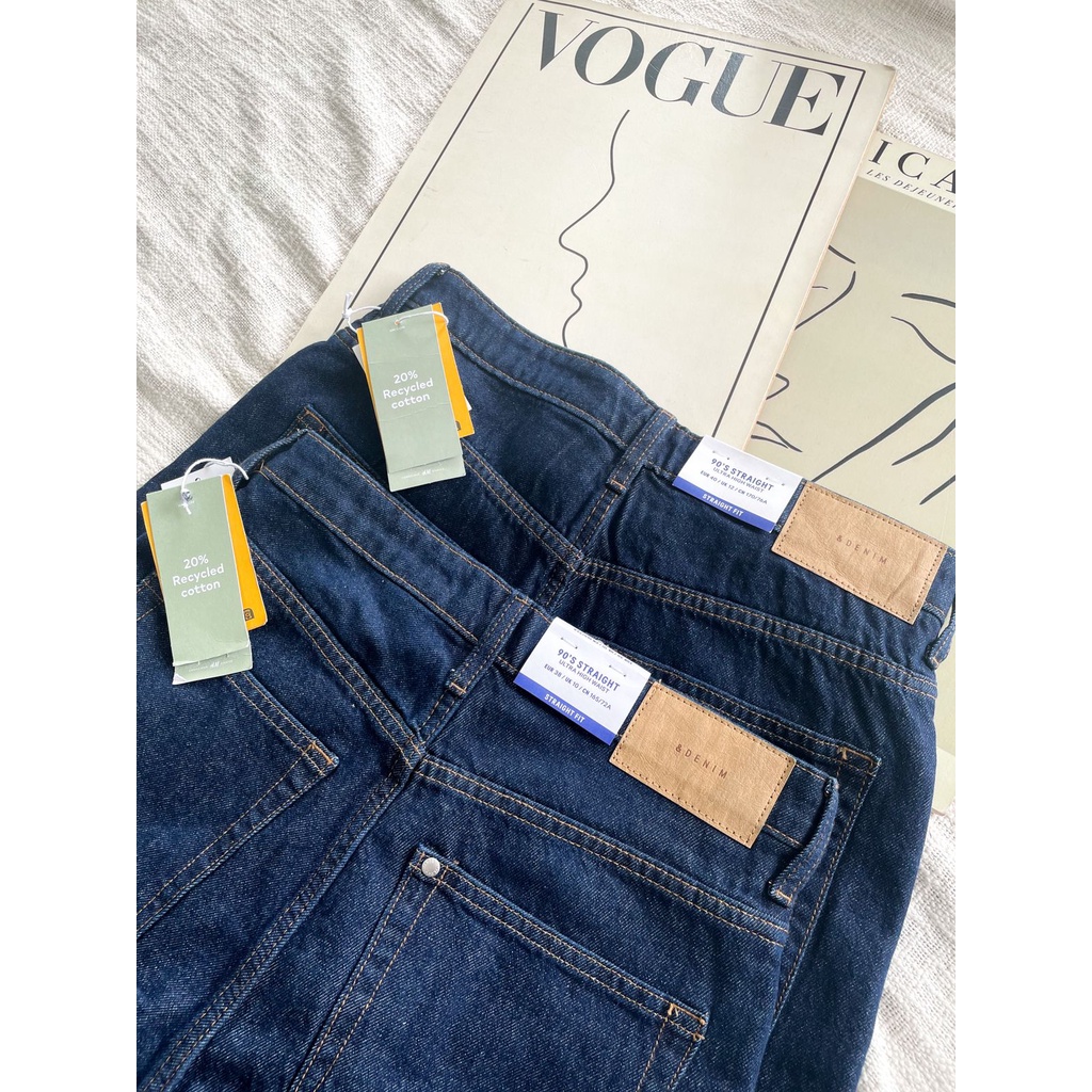 H&amp;m Straight High Jeans