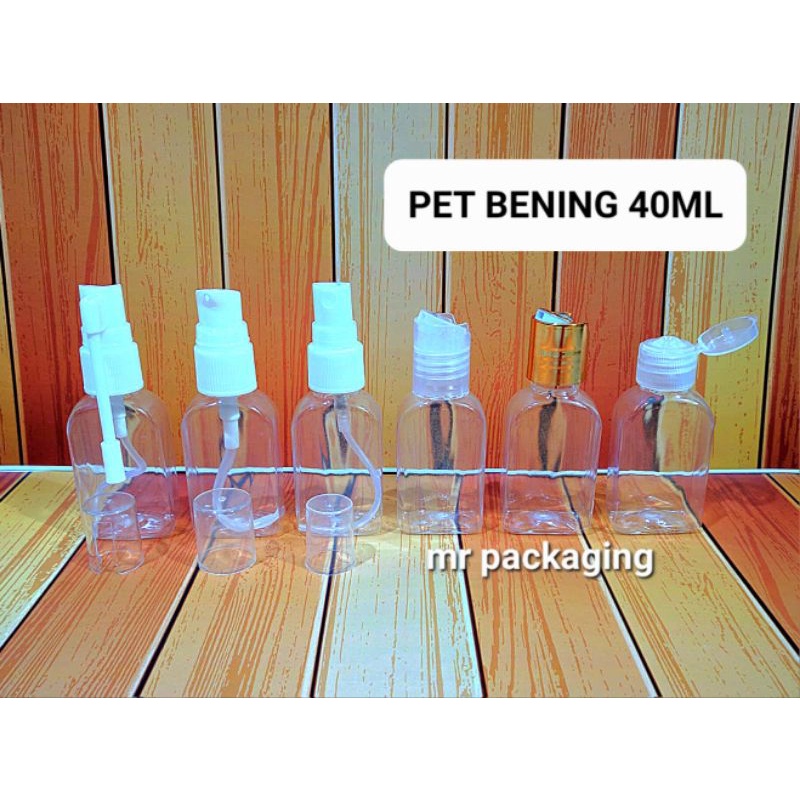 Botol Plastik 40ml isi ulang | Botol PET 500 ml reffil | botol pump spray fliptop presstop kerucut tarik pamp sprey flipon tinta trigger triger | Botol kosmetik serum skincare| wadah isi ulang skin care sabun shampo