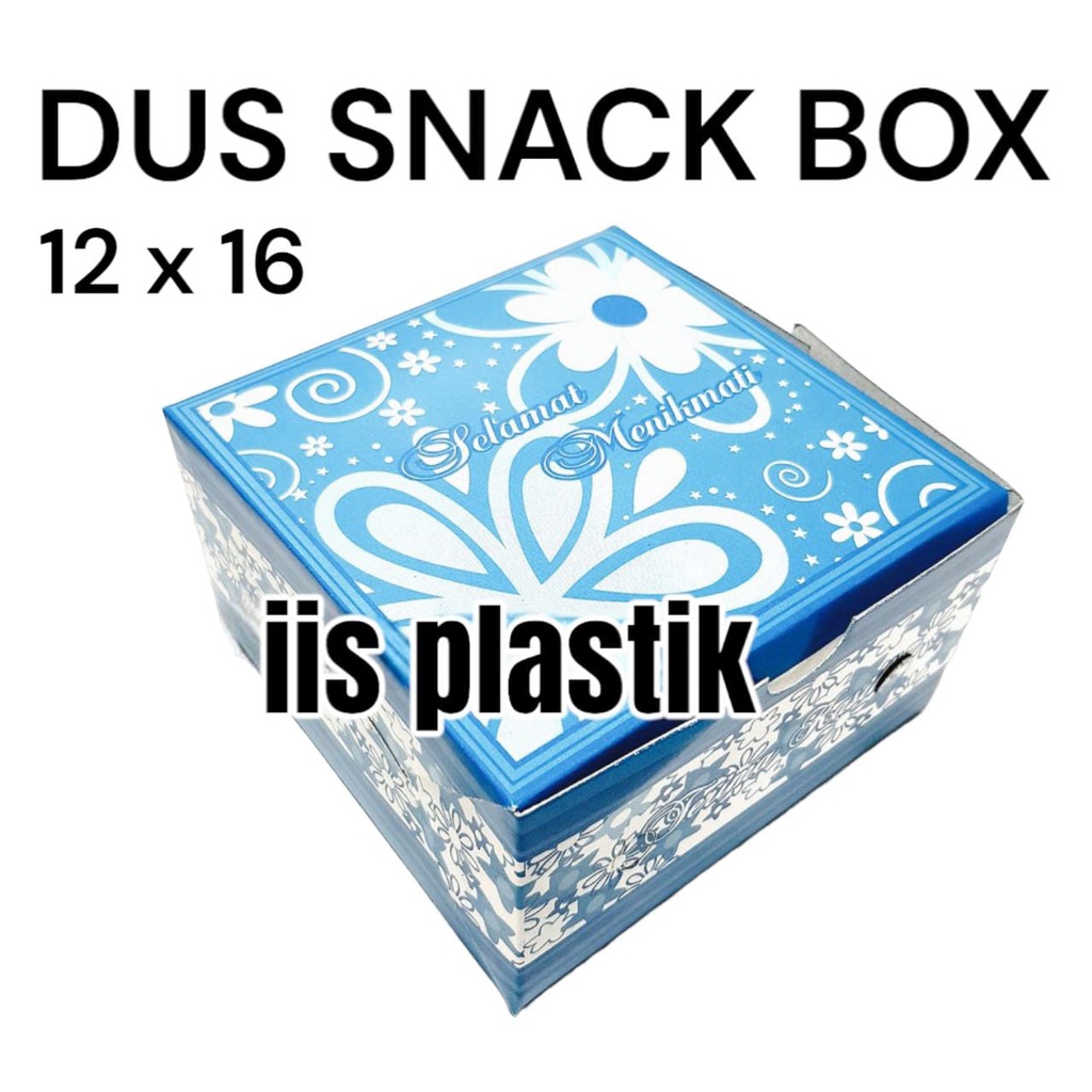 

DUS SNACK BOX MOTIF BATIK UKURAN 12 X 16 X 7 CM