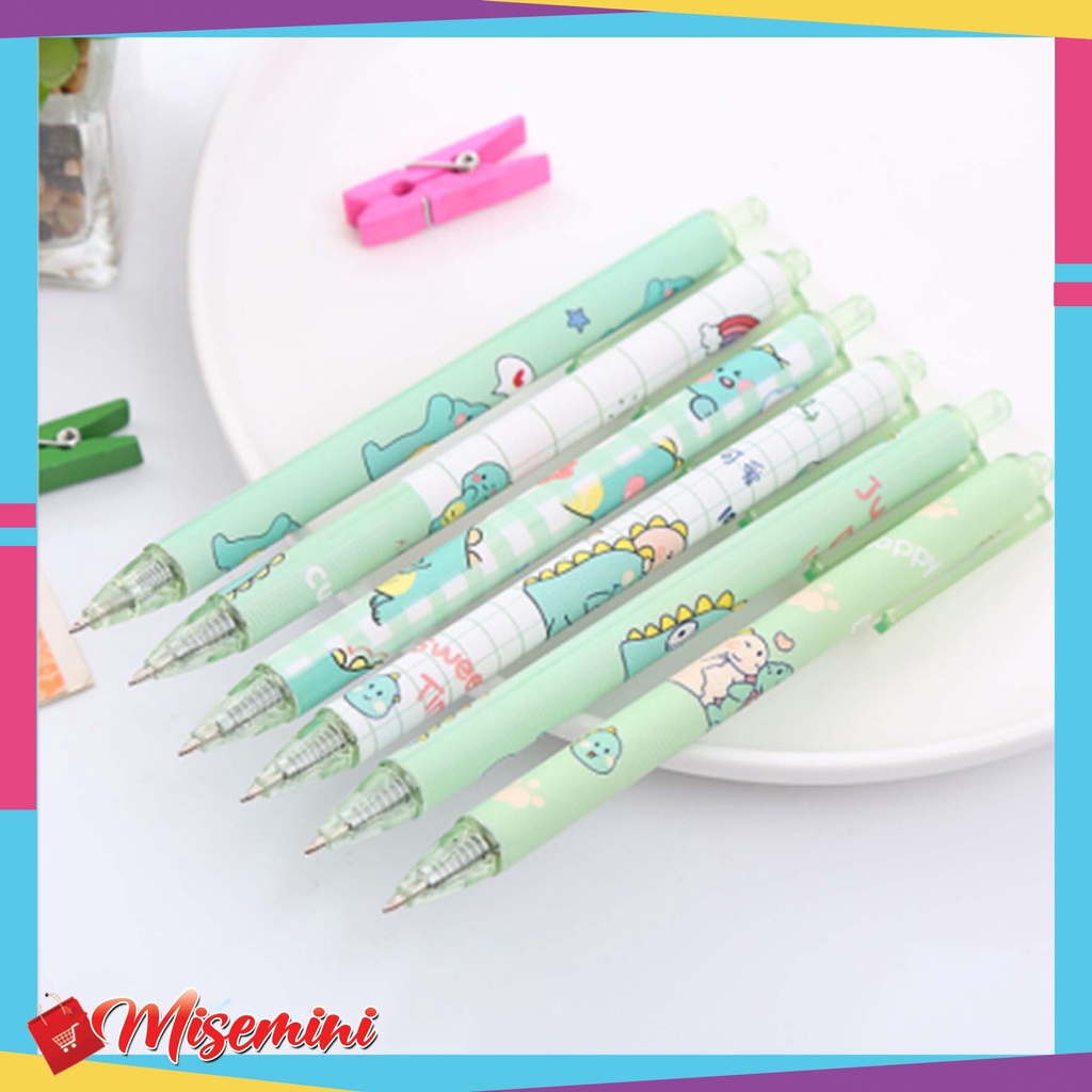 

Ⓜ️ Ⓜ️Pulpen Gel Motif Cartoon Pulpen Pelajar Dan Kantor Pena Lucu Motif Dinosaur