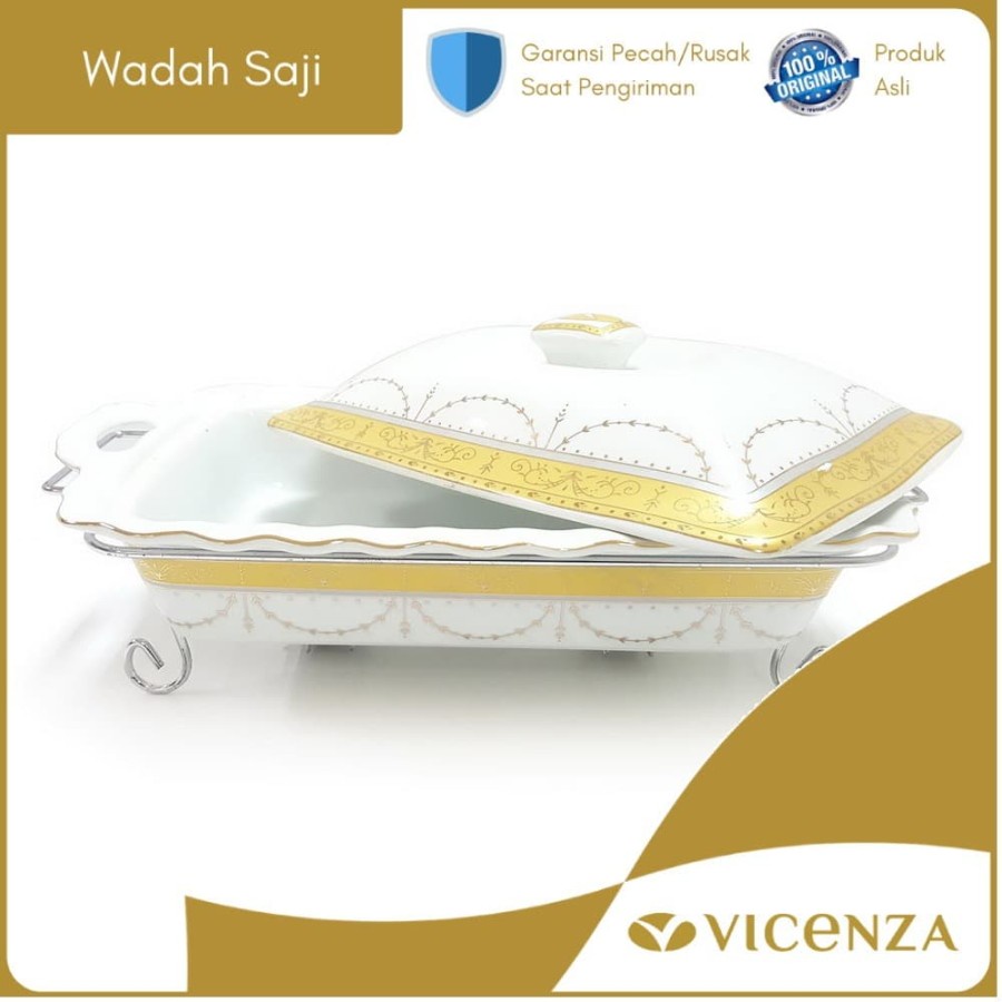 TEMPAT SAJI MAKANAN SEGI VICENZA B680 NEW!!!