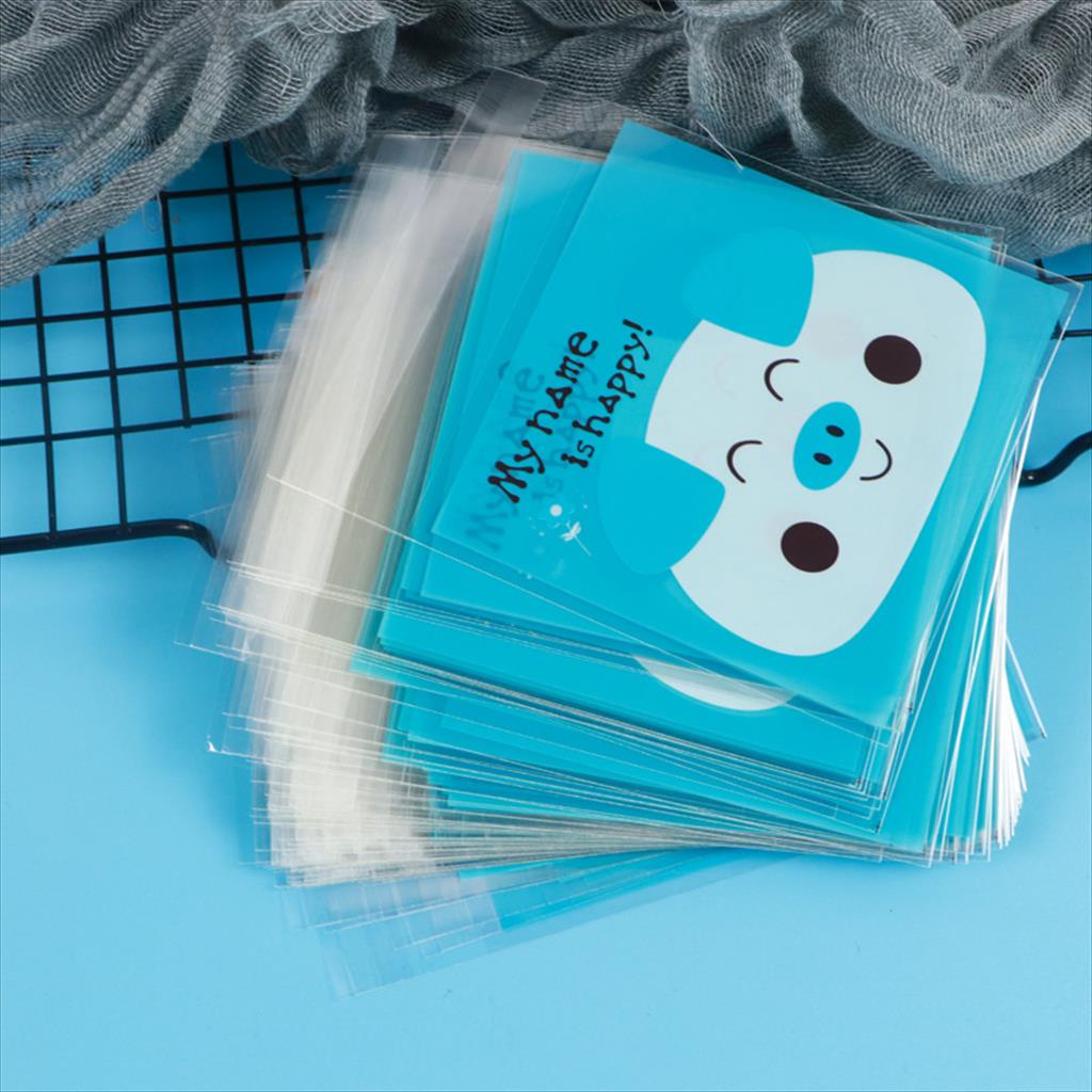 PART2 COOKIES BAG SIZE 10X10 CM / KANTONG COOKIES SNACK KUE LUCU