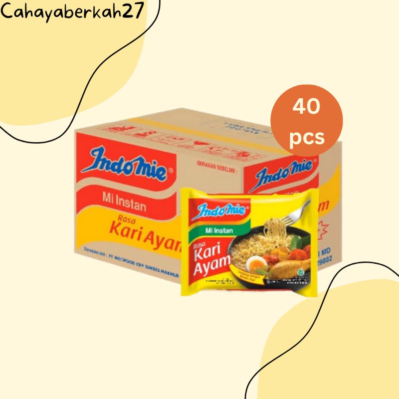 

Indomie Kuah Rasa Kari Ayam 1Dus