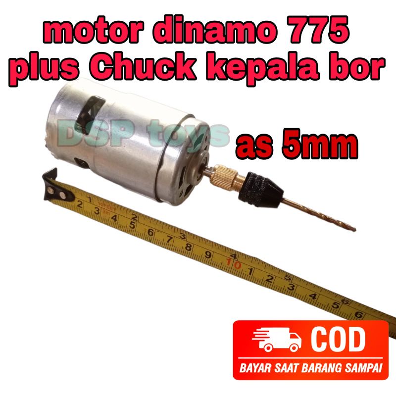 bor DC 775 plus Chuck bor