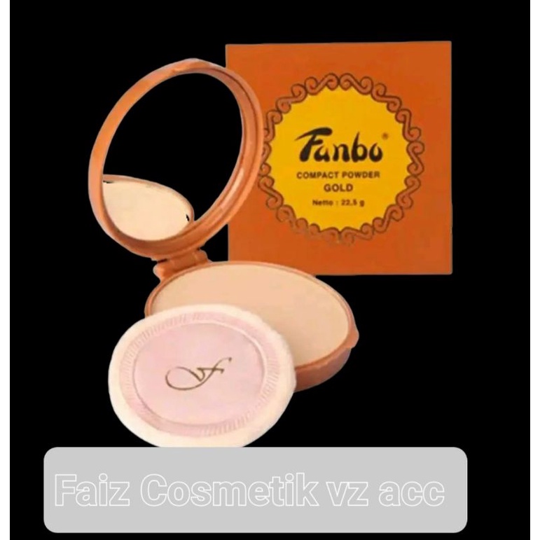 FAMBO Compact Powder Gold/ Bedak Padat Fambo