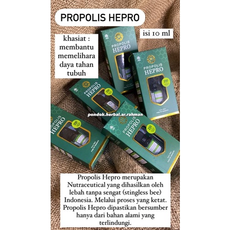 

PROPOLIS HEPRO