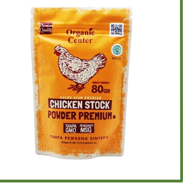 

SEGERA BELI Organic Center PREMIUM Chicken Stock Powder / Kaldu Ayam 80 gram T6T***